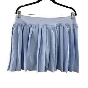 NWT adidas Women's Blue Dawn Premium CL Tennis Pickleball Skirt Skort‎ Sz L
